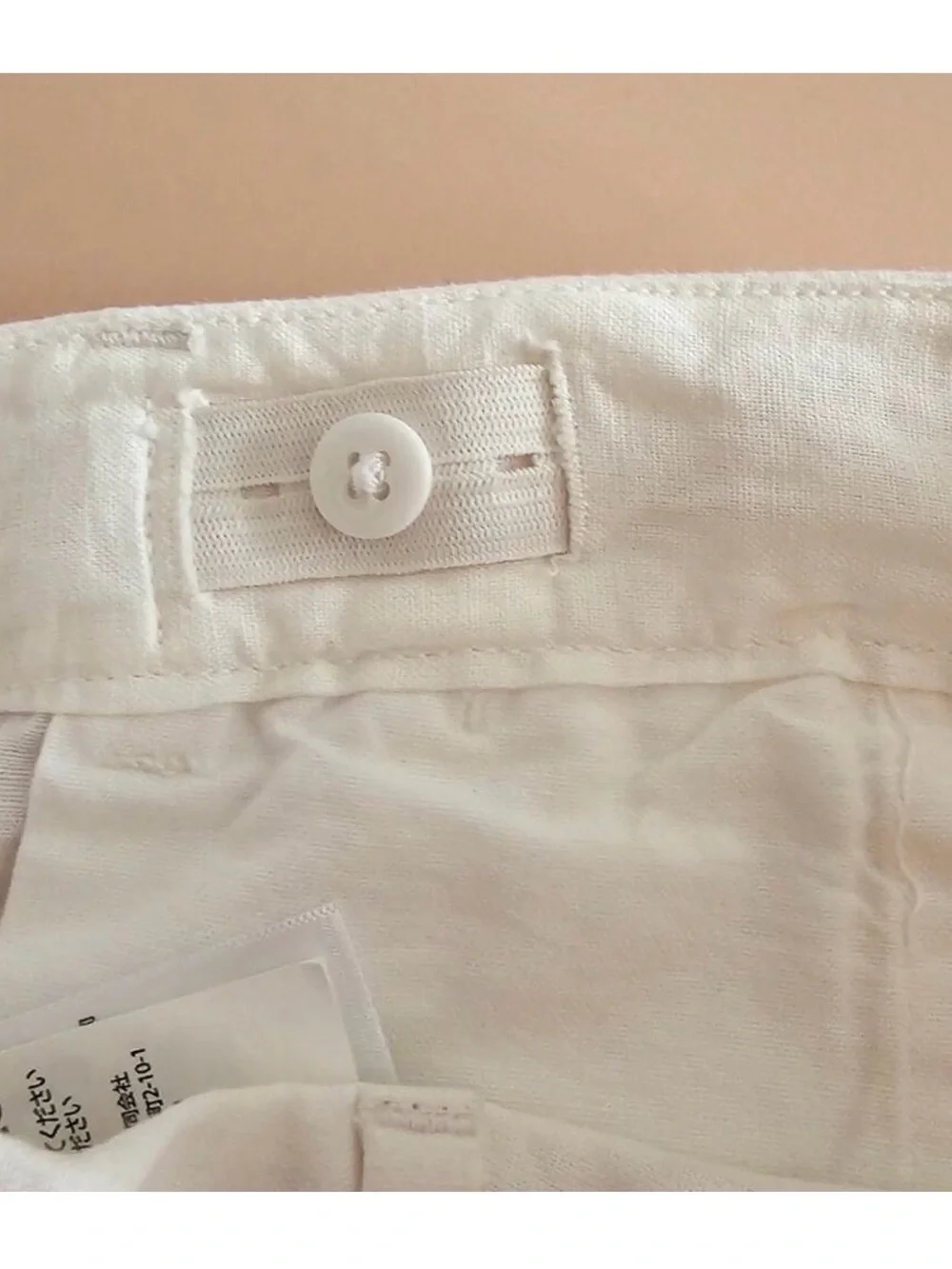 Ralph Lauren Boy’s White Flat-Front Linen Shorts